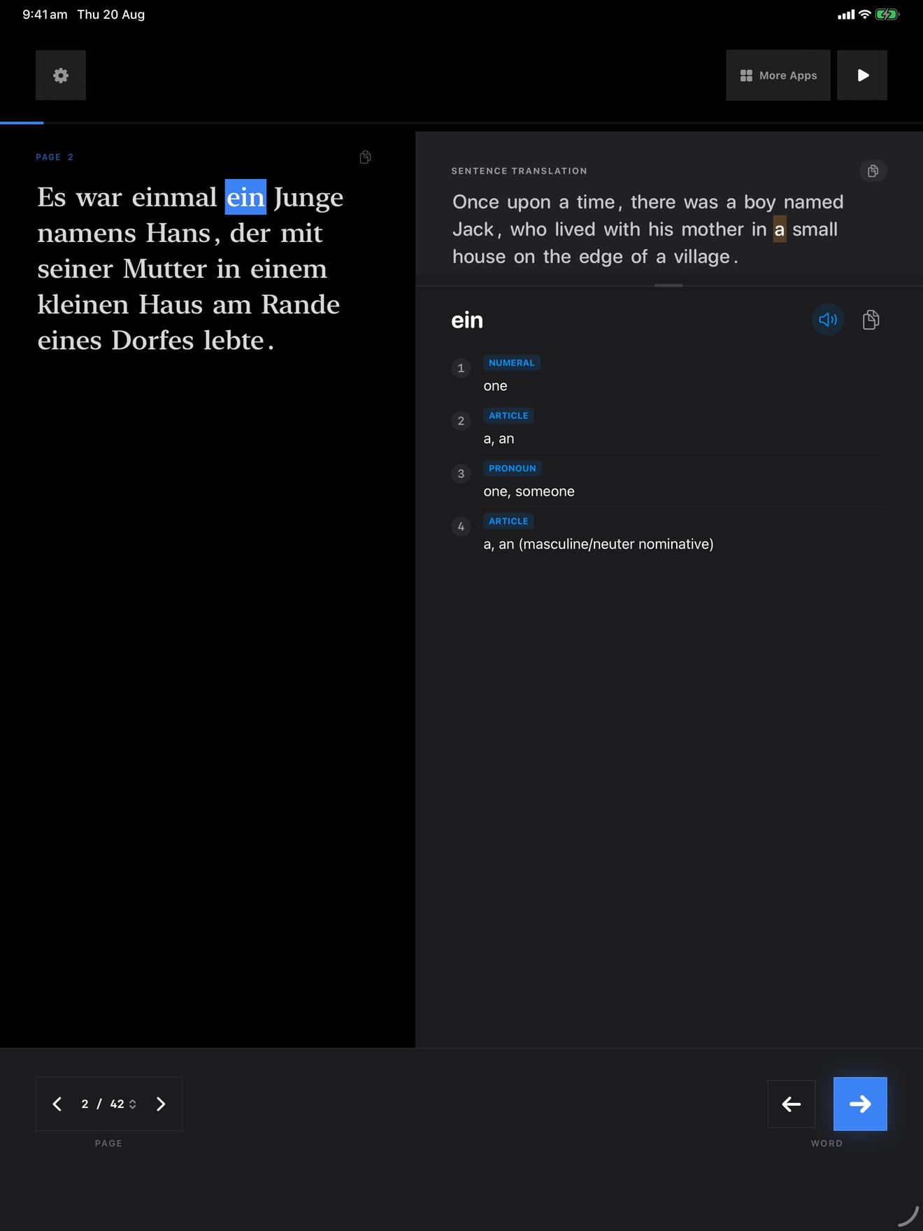 207 1787703715 2 iPad shot 02 lookup dark