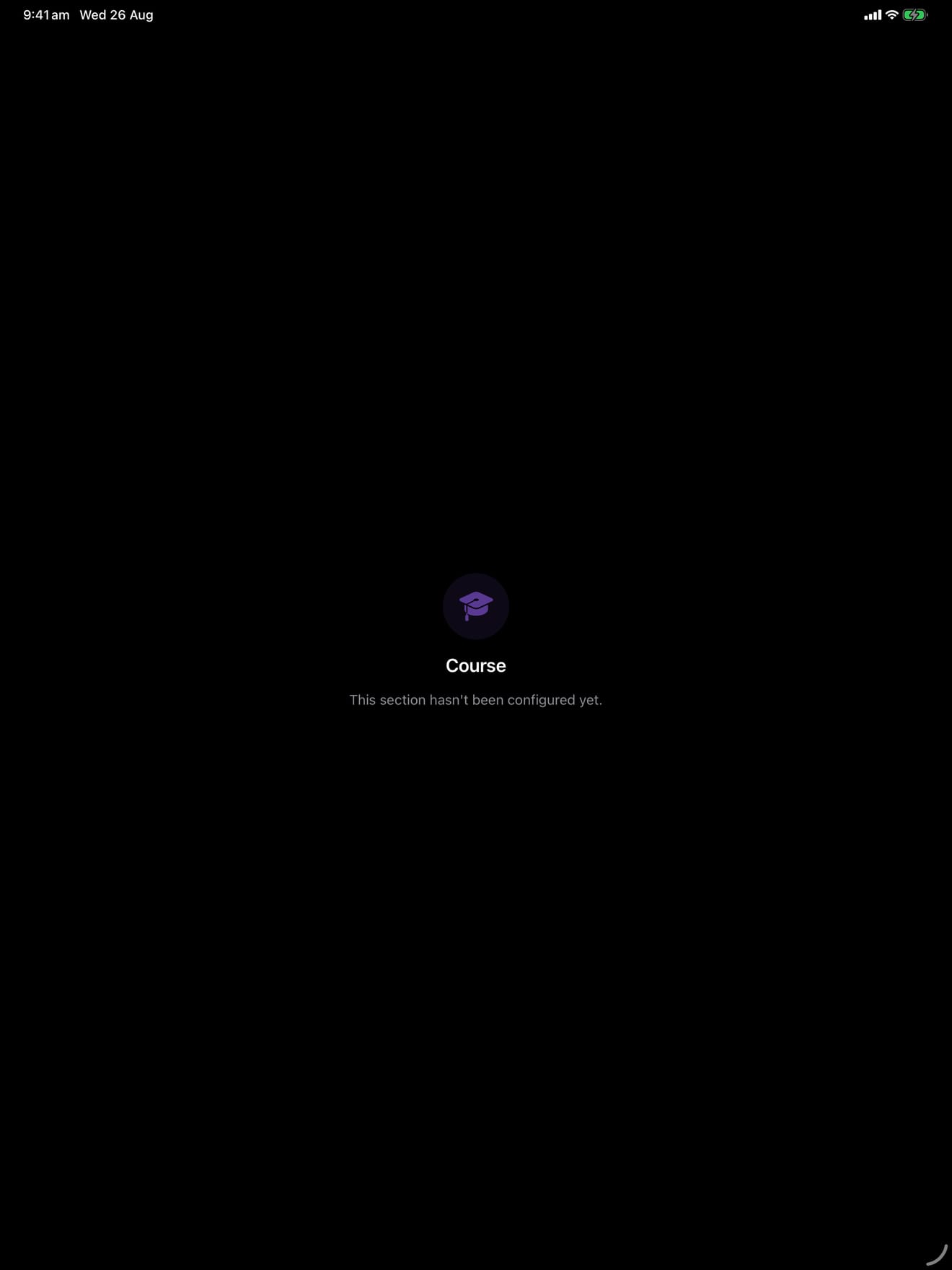 282 1787740265 3 iPad shot 05 suite course dark