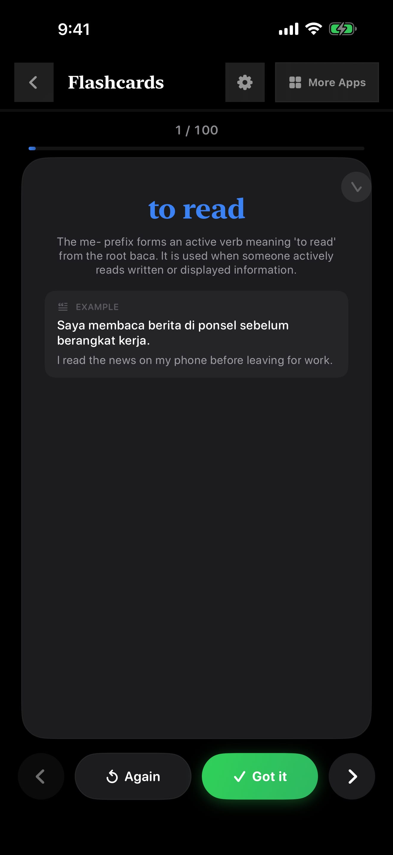 358 1787703905 1 iPhone shot 02 flashcard flipped dark