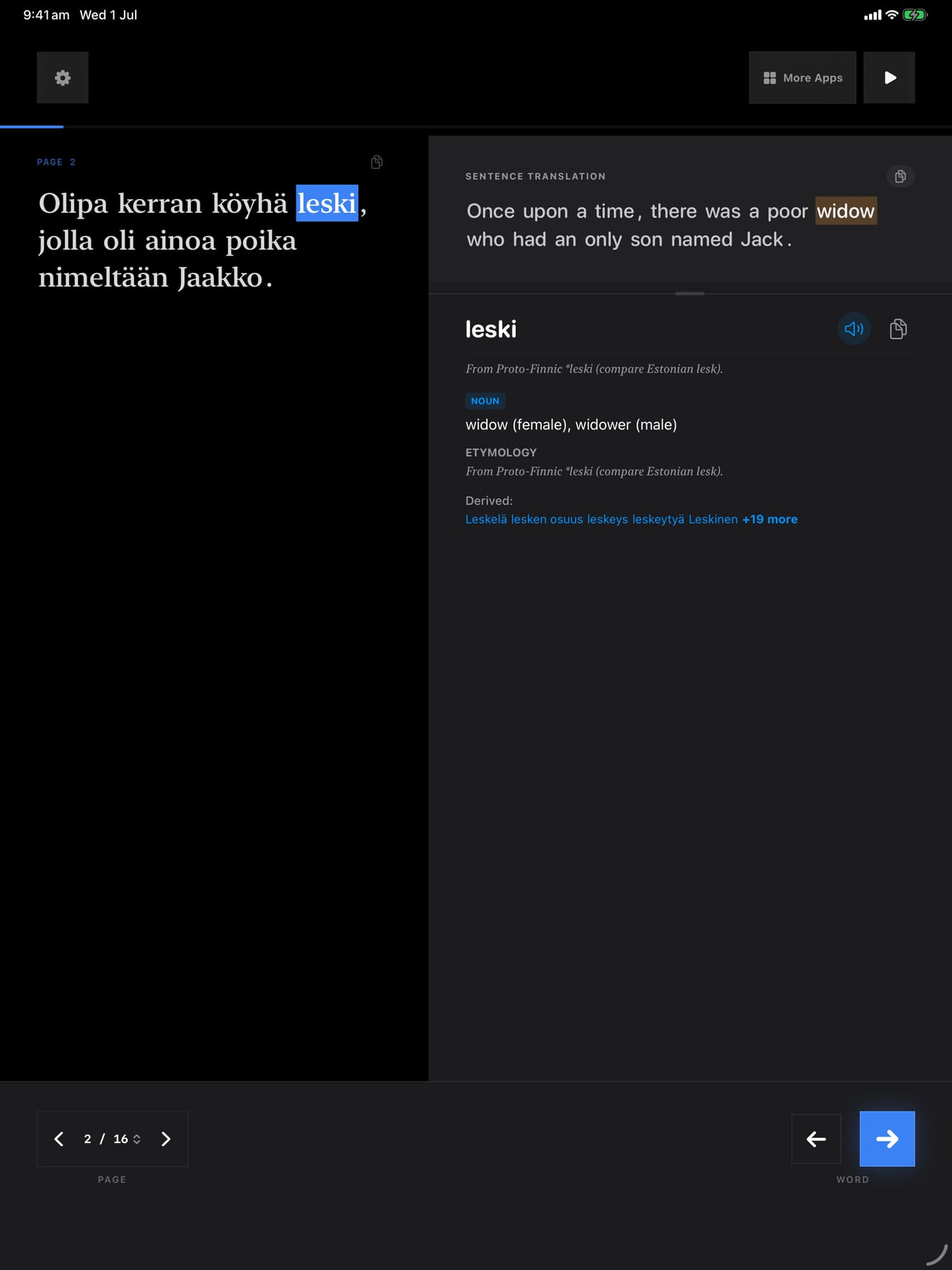 391 1782885431 2 iPad shot 02 lookup dark
