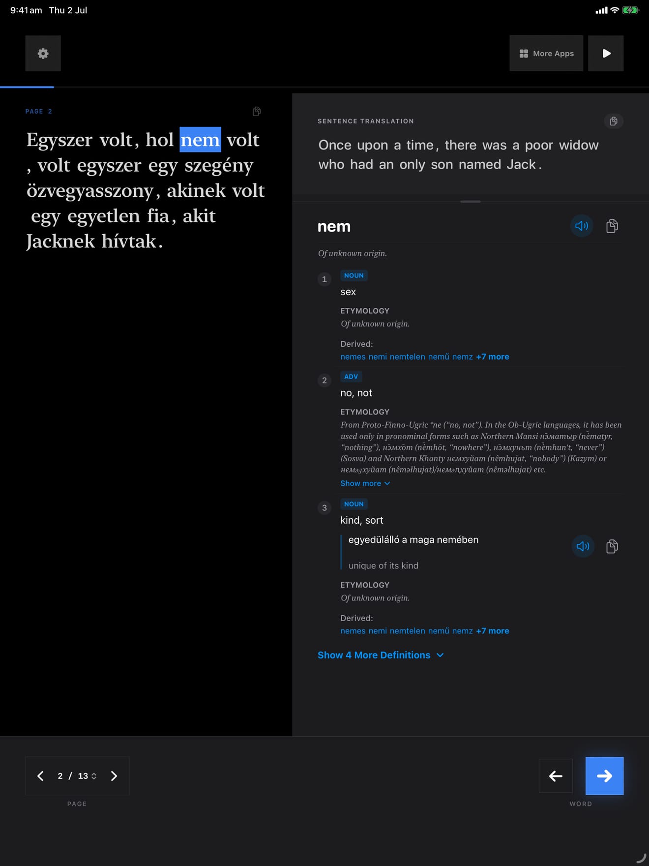 409 1782964493 2 iPad shot 02 lookup dark