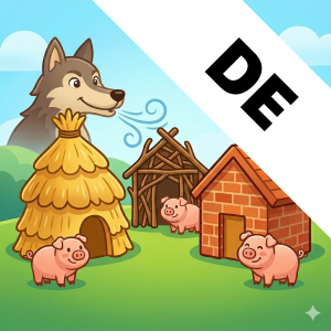 com.threelittlepigsreadergerman.app icon