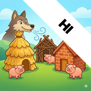 com.threelittlepigsreaderhindi.app icon